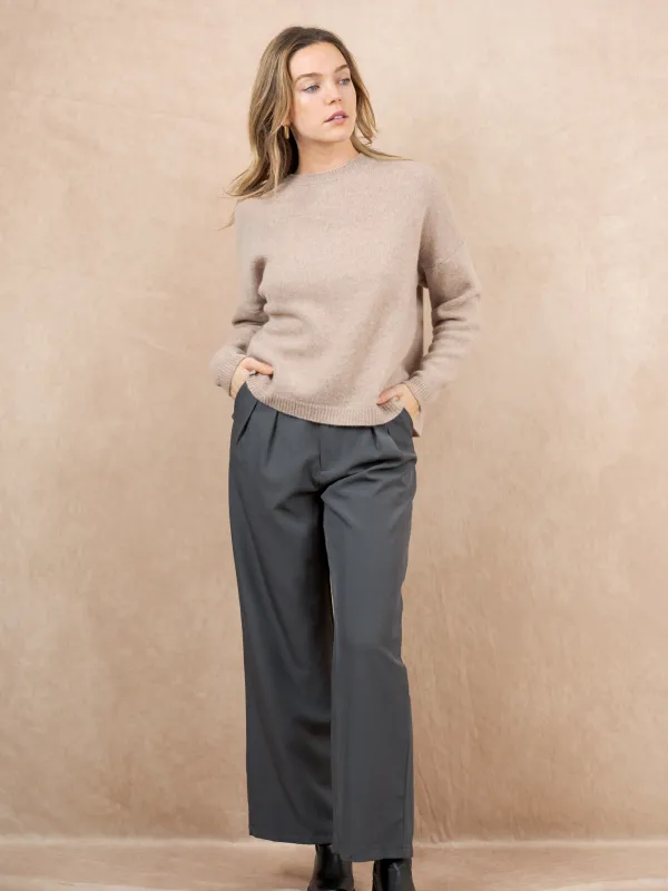 Produit Pull col rond manches longues 100% laine merinos extrafine Image